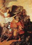 REMBRANDT Harmenszoon van Rijn, Balaam's Ass